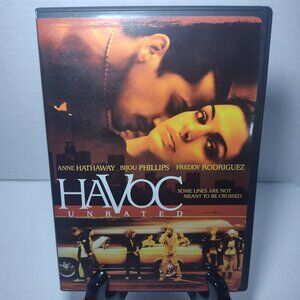 Havoc Unrated DVD Anne Hathaway Bijou Phillips  - Good